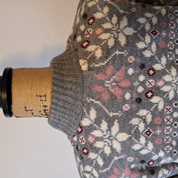 Vintage Dana Scott Fair Isle Snowflake Christmas Sweater - Picture 5 of 10